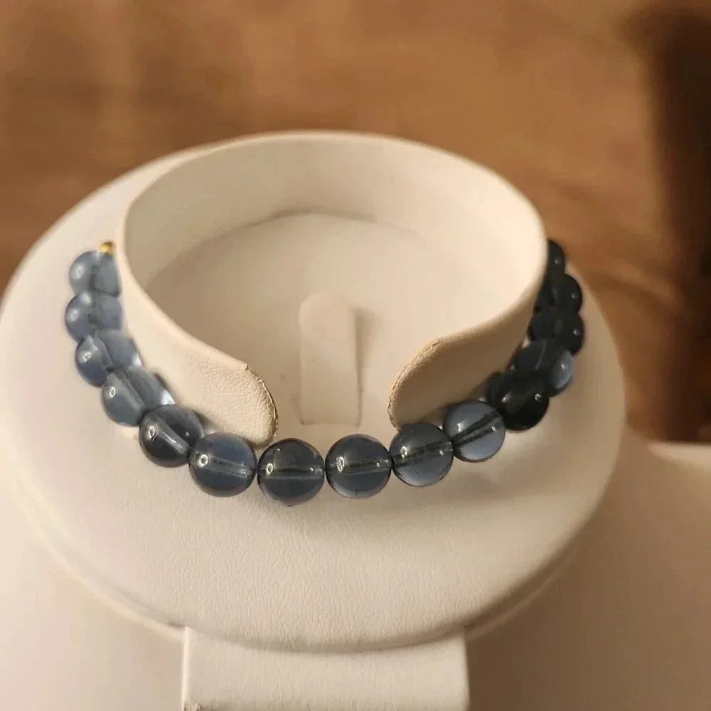 Blue Bead Bracelet